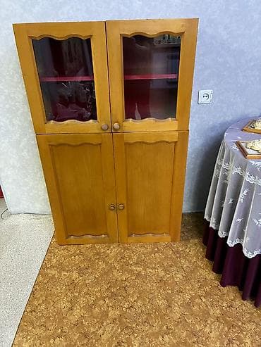 Мебельные гарнитуры: Кухонный гарнитур, Б/у, цвет - Желтый, Дерево, Самовывоз — 4