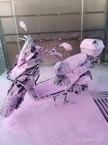 одежда для скутера: Скутер/макси-скутер с внедорожным обвесом и кофром - Тип: бензиновый — 4