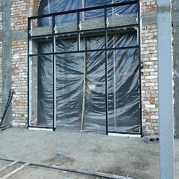 Алюминиевый окна . Алюминь