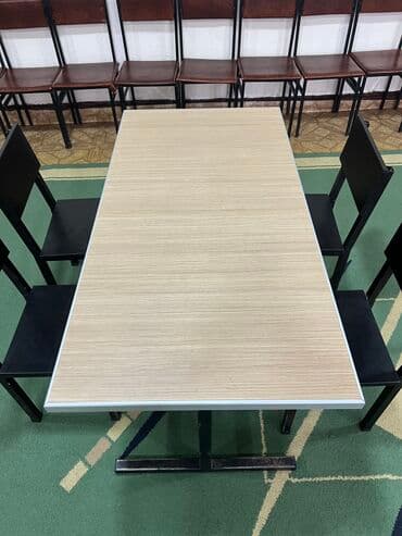 дешевые столы: Столы из МДФ панелей +Метал Очень прочные и долговечные С закрытия — 4