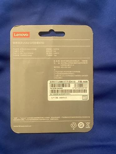 d link: USB-флеш-накопитель Lenovo K110 16GB - Объем: 16 ГБ - Интерфейс: USB — 1