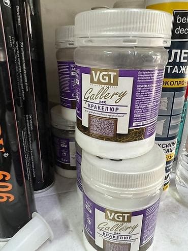 Лак "VGT Gallery Кракелюр" для профессиональных оформительских работ at lalafo.kg Лак "VGT Gallery Кракелюр" для профессиональных оформительских работ
