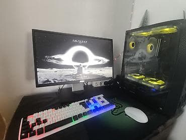 Компьютер, ядер - 8, ОЗУ 8 ГБ, Игровой, Б/у, Intel Core i5, AMD Radeon RX 580, HDD + SSD