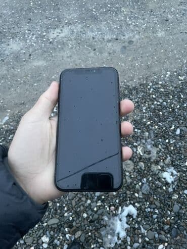 IPhone Xr, Б/у, 128 ГБ, Черный, Чехол, 78 %