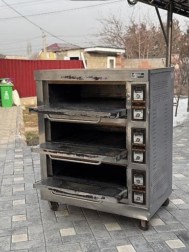 промышленные мясорубки: Промышленная хлебопекарная печь (3 уровня) Продаётся профессиональная — 9