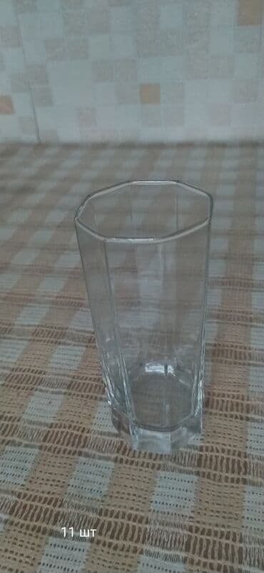 ваза бокал: Стаканы и креманки, стекло Pasabahce, высокие 11 шт, низкие 6 шт — 2