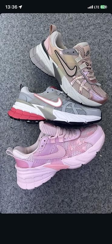 женские летние кроссовки: Кроссовки, 36, 37, 38, Nike, Новый, цвет - Розовый, Платная доставка, Самовывоз — 1