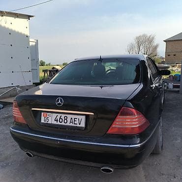 мерс сапок бусик: Mercedes-Benz S-Class: 2000 г., 5 л, Автомат, Газ, Седан — 3