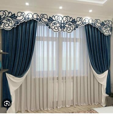 Техниканы оңдоо: Стирка, химчистка и глажка шторы и тюля 🫧 Мы бережно очищяем шторы и — 5