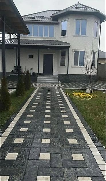 Тротуарная плитка для мощения двора и дорожек - Тип: вибролитая