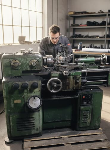 Токарно-винторезный станок по металлу - Универсальный токарный станок at lalafo.kg Токарно-винторезный станок по металлу - Универсальный токарный станок