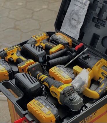 Генераторлор: Набор аккумуляторного инструмента Milwaukee M18: Состав комплекта: - — 6