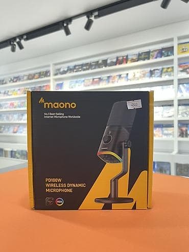 Микрофондор: Maono PD100W — беспроводной динамический микрофон для стриминга — 1