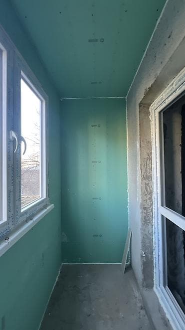 Курулуш жана оңдоо кызматтары: Обшивка и остекление балконов/лоджий под ключ - Наружная отделка — 4