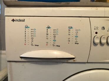 скупка нерабочих стиральных машин: Стиральная машина Indesit, Б/у, Автомат, До 5 кг, Полноразмерная — 2