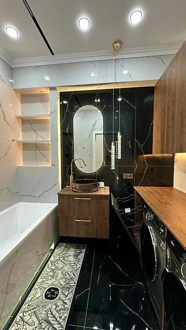 Квартиры: 2 комнаты, 70 м², Элитка, 4 этаж, Дизайнерский ремонт — 10