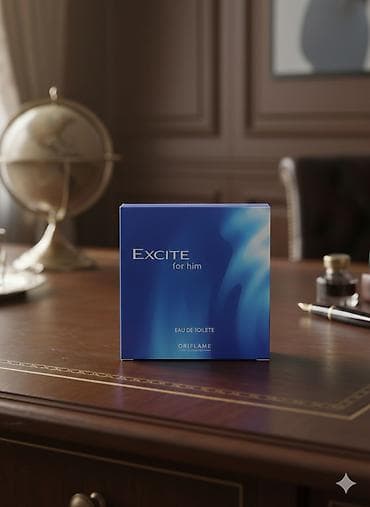оптом кийим: EXCITE for him by Oriflame — туалетная вода для мужчин в фирменном — 4