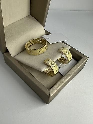 Зер буюмдар топтому, Үлгүсү 585, Жаңы, Металл түсү: Сары — 7
