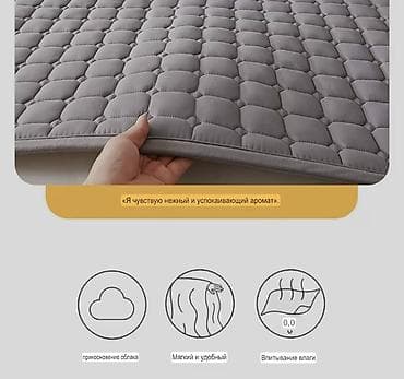 Шейшеп, жууркандар: Стеганый наматрасник/тонкий матрас с подушками Размер 150*200 - — 8