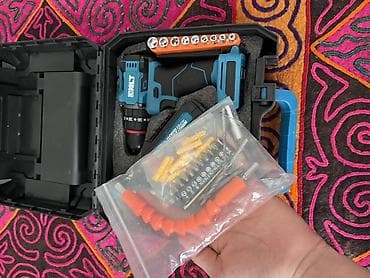 эл генератор: Аккумуляторная дрель-шуруповерт в кейсе Комплектация: - — 2