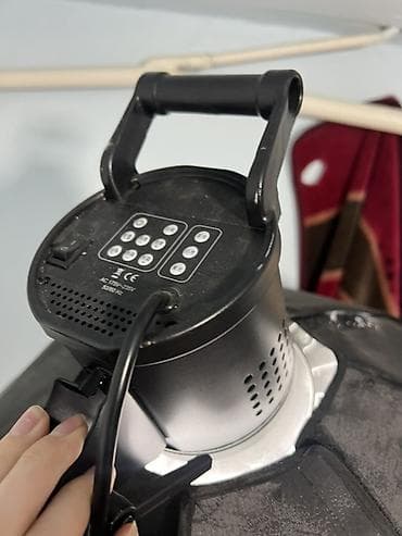 видео дрон: Студийный LED-свет с октобоксом и сотами (грид) - Источник света — 3