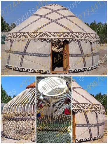 чехол для документов: Продажа юрты, Каркас Деревянный, 85 баш, Диаметр 6 метров — 1
