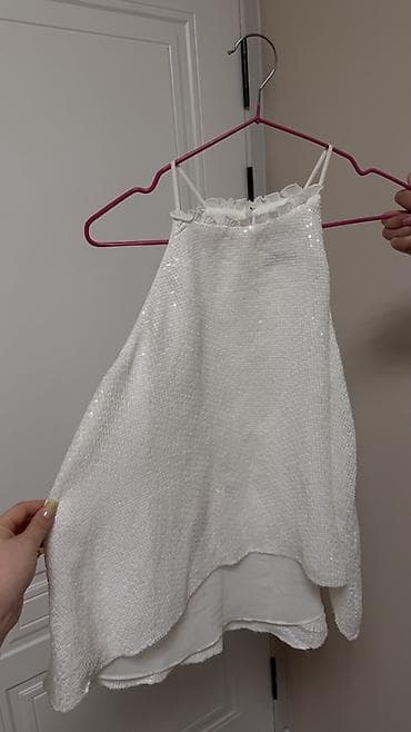 баш кийим: Набор женской одежды — 4 вещи. 1) Платье миди из легкой ткани, цвет — 3