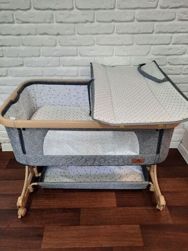 автолюлька для новорожденных цена: Люлька, Колдонулган, Термелүүчү, Металл, түсү - Боз, Өзү алып кетүү — 1