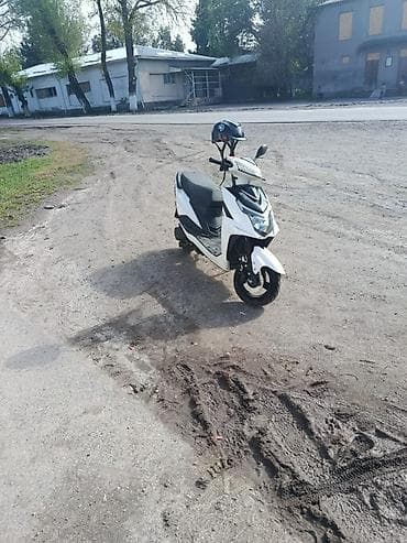 ремень на скутер: Скутер/мопед, городской, 2-местный - Кузов: современный дизайн, белый — 2