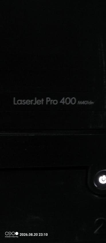 uv printer: HP LaserJet Pro 400 M401dn — монохромный лазерный принтер с сенсорным — 2