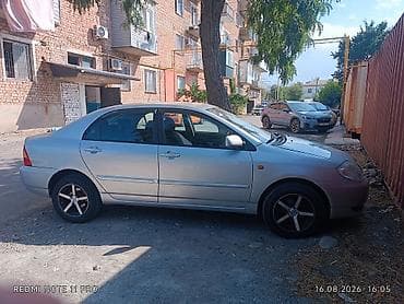 Toyota Corolla: 2003 г., 1.6 л, Автомат, Бензин, Седан — 2