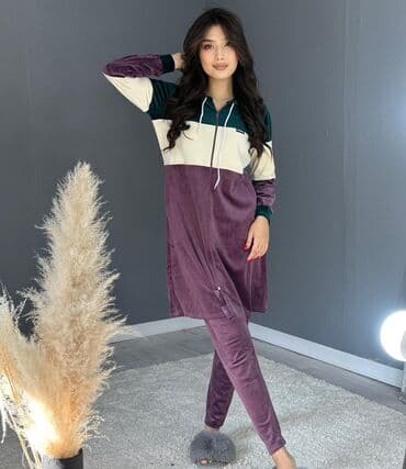 домашние халаты больших размеров: Халат, Бамбук, Made in KG, XS, S, M — 2