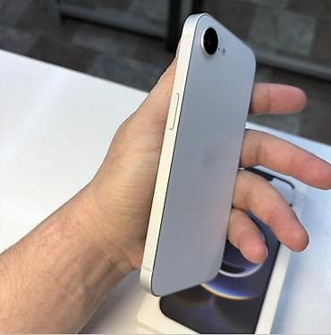 Техника и электроника: IPhone 16e Память: 128 Акб: 100 Адрес:1|бишкек цум 0этаж 26 2|Каракол — 3