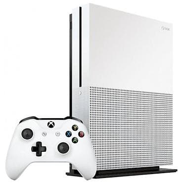 xbox wireless controller: Игровая консоль Xbox One S (белая) с беспроводным геймпадом. Основные — 1
