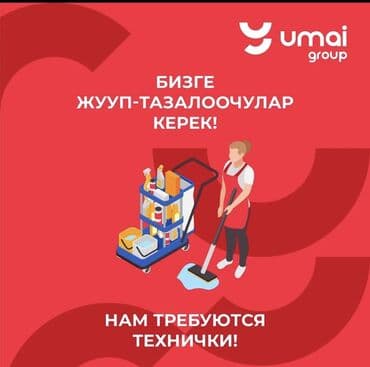 работа дома бишкек: Талап кылынат Тазалоочу — 1