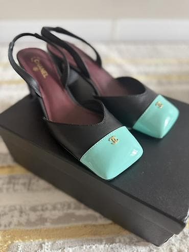 Личные вещи: Босоножки, 39, Chanel, Новый, цвет - Черный, Самовывоз — 2
