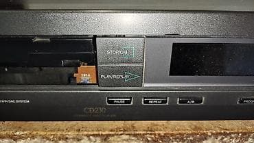 камеры для видео: CD-проигрыватель Philips CD230 крышки нету, полностью рабочий. - Тип — 4
