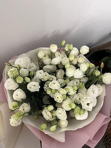 эустомы: Получены 30.05.26 Находиться в 8 мкр. Два букета. Очень красивые! — 1