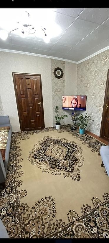 кыргыз недвижимости: 59 м², 3 бөлмө, Унаа токтотуучу жай, Забор, тосулган — 4