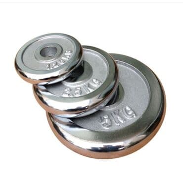 Блины для штанги диски для гантель внутренний диаметр 25мм 250 сом