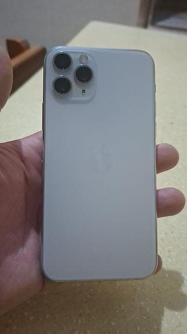 IPhone 11 Pro, 256 ГБ, Серебристый, Кабель, 72 %