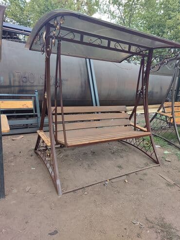 садовые качели фото цены: Бакча селкинчеги Металл, Жөлөнгүчү менен, Чатыры менен — 21