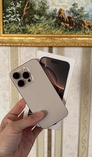 копия iphone: IPhone 16 Pro, Новый, 256 ГБ, Желтый, Коробка, 99 % — 2