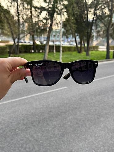 чон: Күндөн коргоочу көз айнектер көз айнек, Ray-Ban, Унисекс, Вайфарерлер, Полярдык линзалар — 1