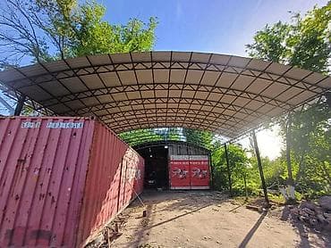 Игровые кресла: Навес, Арочный, Металл, Профнастил, Новый, Установка — 9