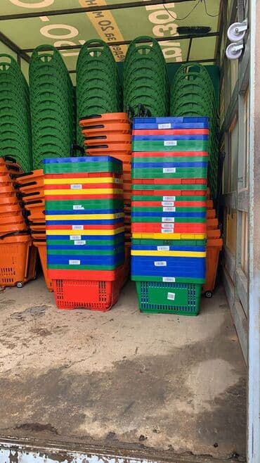 Оборудование для производства: Корзины, тележки, корзины с колесиками и многое другое! Размеры и — 8