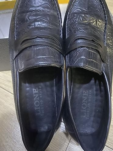 Мокасины и лоферы: Лоферы, 37, LION, Б/у, цвет - Черный — 2
