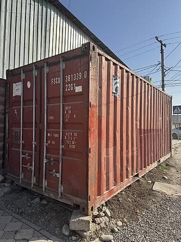 продаю контейнер ош: Контейнер 20т Характеристики: - Внешние габариты: около 6,06 × 2,44 × — 1