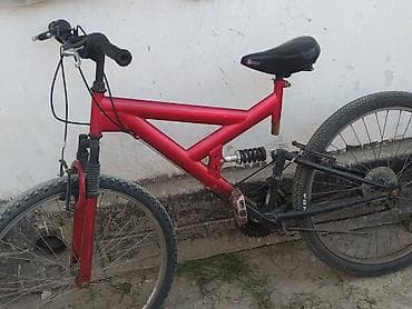 велосипед с амортизатором: Горный велосипед с двухподвесной рамой - Рама: алюминиевая/стальная — 2