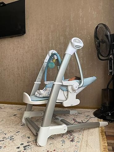 inversion stol: Детское многофункциональное кресло 3‑в‑1: шезлонг‑качеля, лежачее — 1